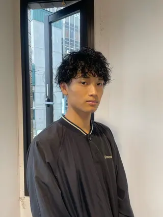 パーマ メンズ 野本光一朗/メンズ/ メンズパーマのヘアスタイル