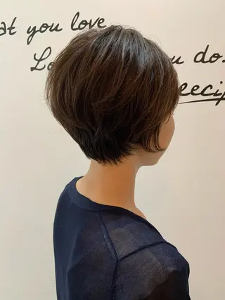 ショート カラー 中村 優太のヘアスタイル