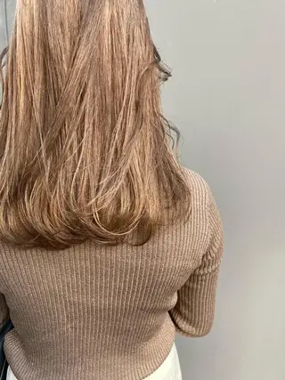 セミロング カラー 🤍柔らかhair 🤍Kazu 🐩のヘアスタイル