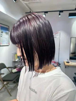 ミディアム カラー VOICE所属・MIRI MIRIのヘアスタイル