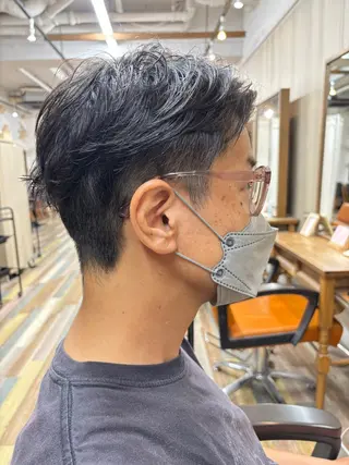 メンズ 岩崎 太陽のヘアスタイル