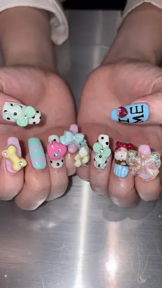 ネイル 👽個性派ネイル🎀 komachiのマツエク・マツパデザイン