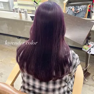 セミロング 茜璃/ブリーチカラー /レイヤーカットのヘアスタイル