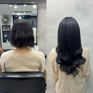 ロング カラー ヘアアレンジ ar+ ❤︎ maiのヘアスタイル