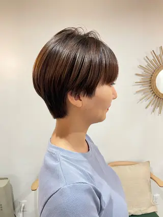 ショート stay she 荻窪所属・ショートボブカット ￥0  sakumiのヘアスタイル