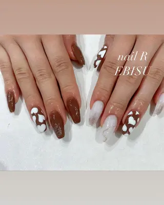 セミロング JNA認定講師🌸 RIEのネイルデザイン