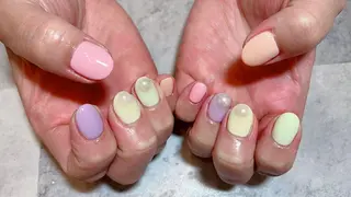 ネイル nail salon ラピスラズリのネイルデザイン