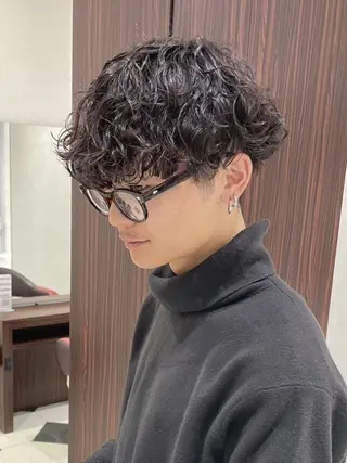 メンズ Moana大宮店所属・石坂駿伍/縮毛矯正/ ストレート/髪質改善のヘアスタイル