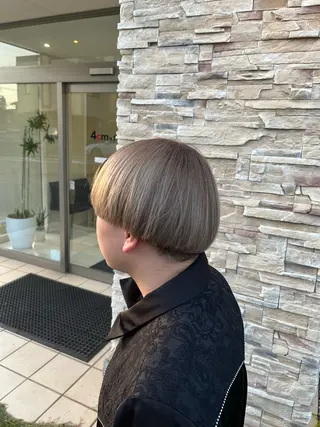 ショート カラー メンズ 諸岡 玲のヘアスタイル