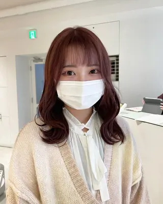 ロング カラー loely 💞miyuのヘアスタイル