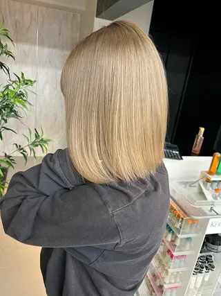 ショート カラー Lapis 池袋店所属・MASHIRO 🩵Lapis池袋店のヘアスタイル