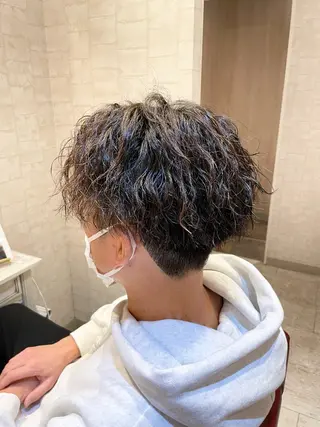 ショート パーマ ✨髪質改善✨ HIROTOのヘアスタイル