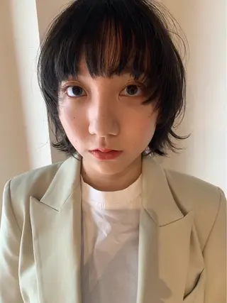 ショート 猪俣 彩音のヘアスタイル