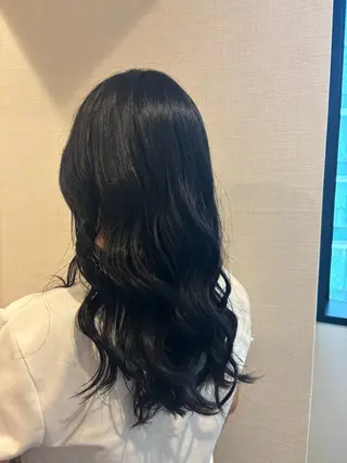 ロング 美髪カラー/似合わせ まつげパーマ/はるかのヘアスタイル