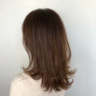 セミロング カラー 4-rest garden （フォーレストガーデン）所属・金井 直樹のヘアスタイル