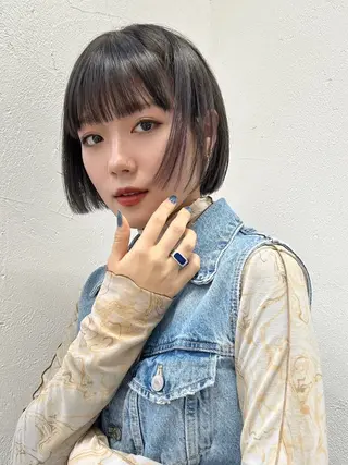 カラー hinata/ ハイトーンカラー🪽のヘアスタイル