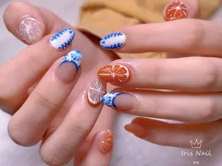 ネイル 【長さ出し】 IRIS NAILのネイルデザイン