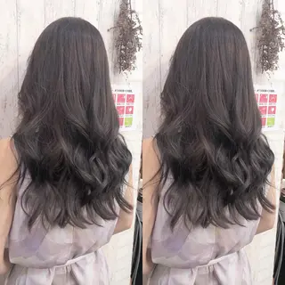 ロング カラー rollen所属・美魔女 美容師NAOのヘアスタイル