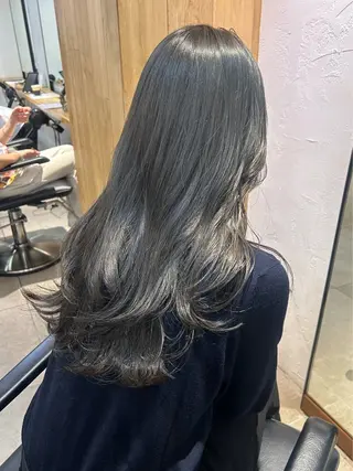 ロング カラー じゅわっと暖色カラー 🍊Moemiのヘアスタイル