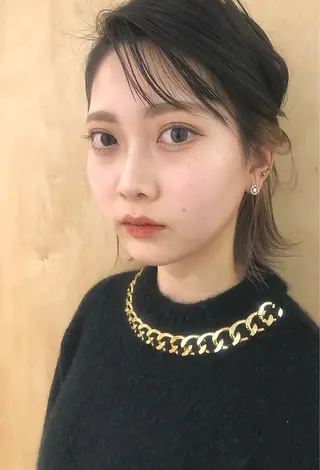 ミディアム the salon所属・本間 匠のヘアスタイル