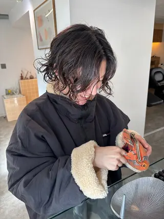 ショート パーマ sakura🌸 レイヤー/韓国ヘアのヘアスタイル