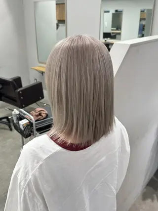 ミディアム カラー ✨【公式】 juhl.横浜✨のヘアスタイル