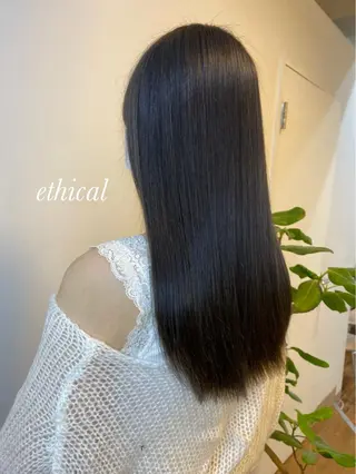ロング パーマ 【エシカル】 HOSOMIのヘアスタイル
