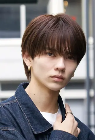 ショート カラー メンズ 米田 奈月のヘアスタイル