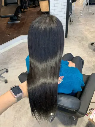 ロング shes茶屋町アリサ 🎀顔周り×韓国風のヘアスタイル