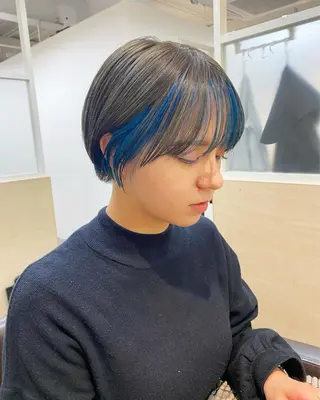 ショート カラー IVORY.所属・🟩くすみブラウン/ ショート/ボブ/大司のヘアスタイル