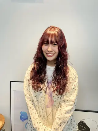 カラー RIKO / ICI 伏見/カラーモデル/のヘアスタイル