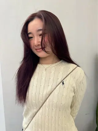カラー MEY HAIR所属・🩷ブリーチなし カラーRINKA🩷のヘアスタイル