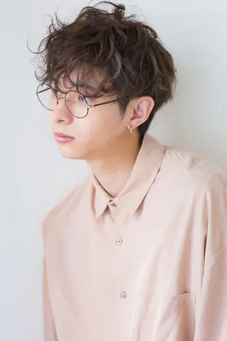 パーマ メンズ ARIETTA GINZA 銀座のヘアスタイル