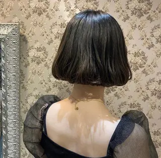 ショート カラー ヘアアレンジ mizu kiのヘアスタイル