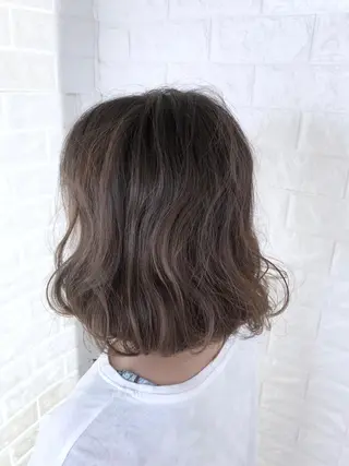 ミディアム 縮毛矯正/髪質改善 主税巧一のヘアスタイル