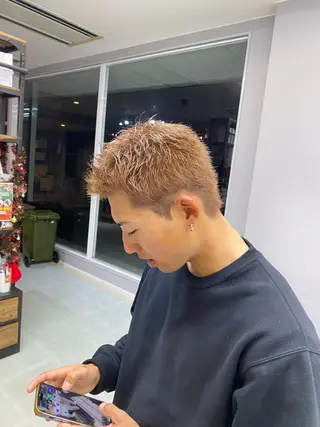 ショート Hair＆Beauty the F 岡崎北店所属・川村 涼介のヘアスタイル