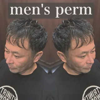 メンズ プレミアムバーバー 草野のヘアスタイル