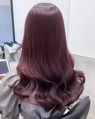 ロング カラー 💗ガーリーヘア🎀 saki💗のヘアスタイル