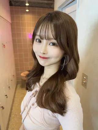 ロング 新宿/韓国レイヤー/ 髪質改善/佐藤航のヘアスタイル