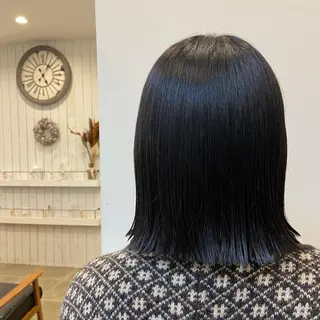 ミディアム 松本 玲菜のヘアスタイル