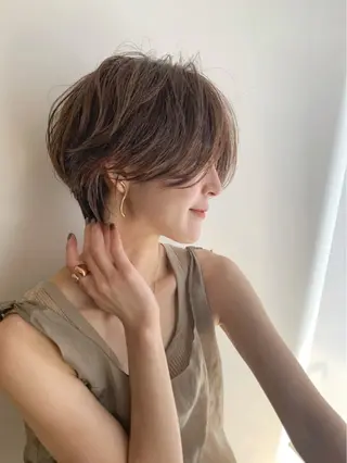 ショート 新宿/髪質改善 /透け感/Sotaのヘアスタイル