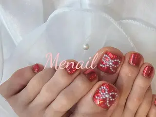 ネイル 🤍POP可愛い🧸 Menailのネイルデザイン