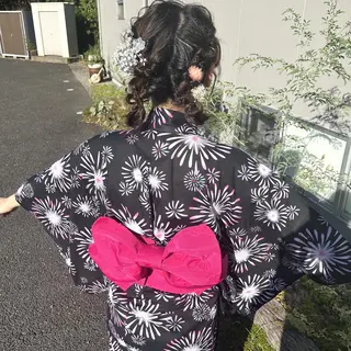 セミロング kachina所属・綿貫 美雪のヘアスタイル