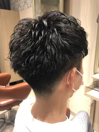 ショート メンズ 一戸 拓斗のヘアスタイル