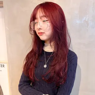 カラー 🍈yurina 福岡/パーマ🍈のヘアスタイル