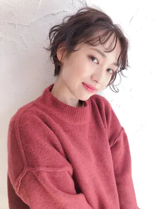 ショート カラー tocca八王子 AYAKAのヘアスタイル