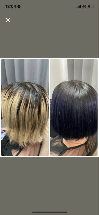 ショート カラー 篠原 翔哉のヘアスタイル