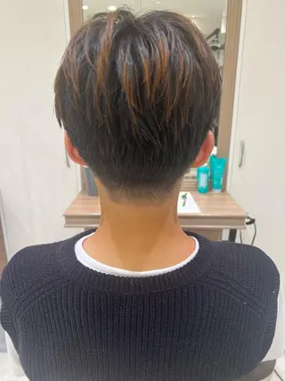 メンズ 顔周り/韓国レイヤー junkaのヘアスタイル