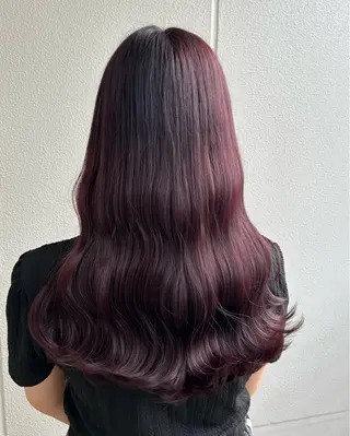 ロング カラー 《暖色/韓国hair 》🇰🇷桑原ユキネのヘアスタイル