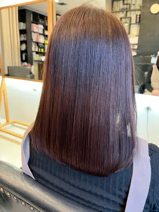 セミロング カラー 松岡 アユミ  berryのマツエク・マツパデザイン